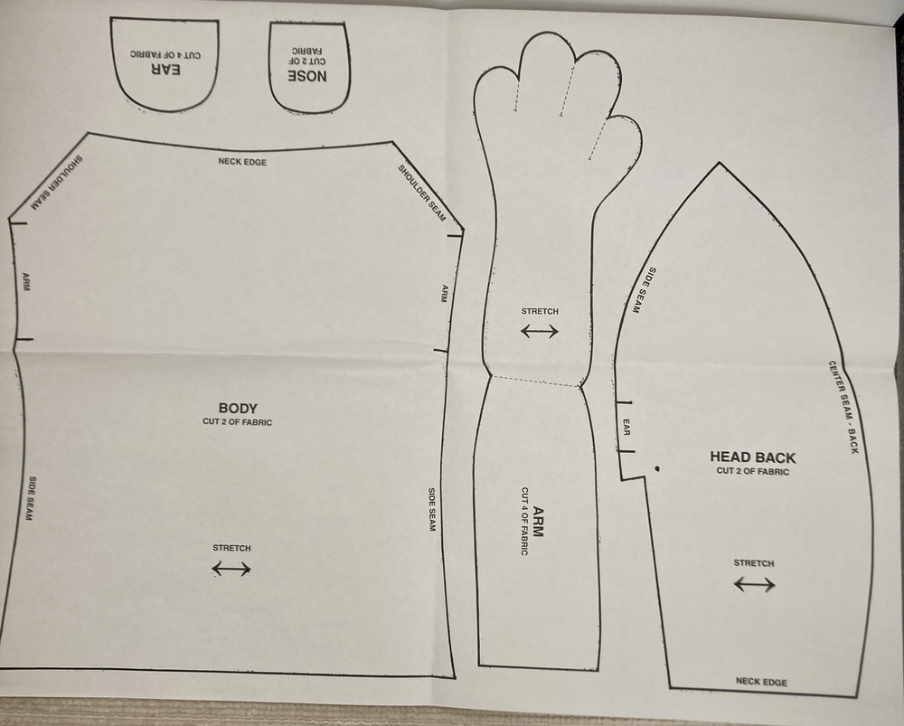 Vintage One Way Streets People Puppet Pattern And Step By Step Instructions 1982