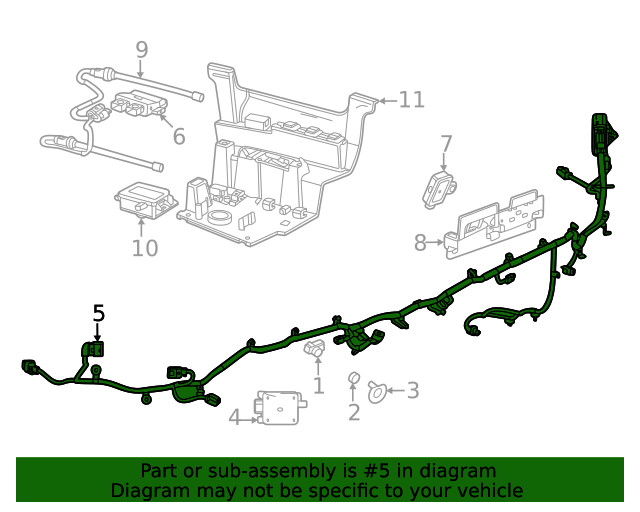 Genuine GM Harness 85591069