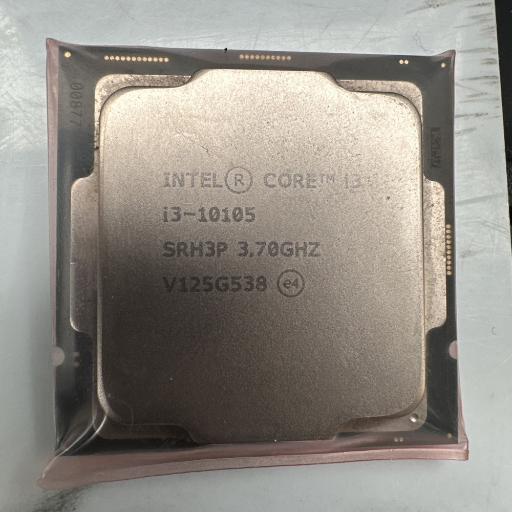 Intel Core i3-10105 10th Generation 3.70GHz Processor CPU SRH3P 6MB Cache