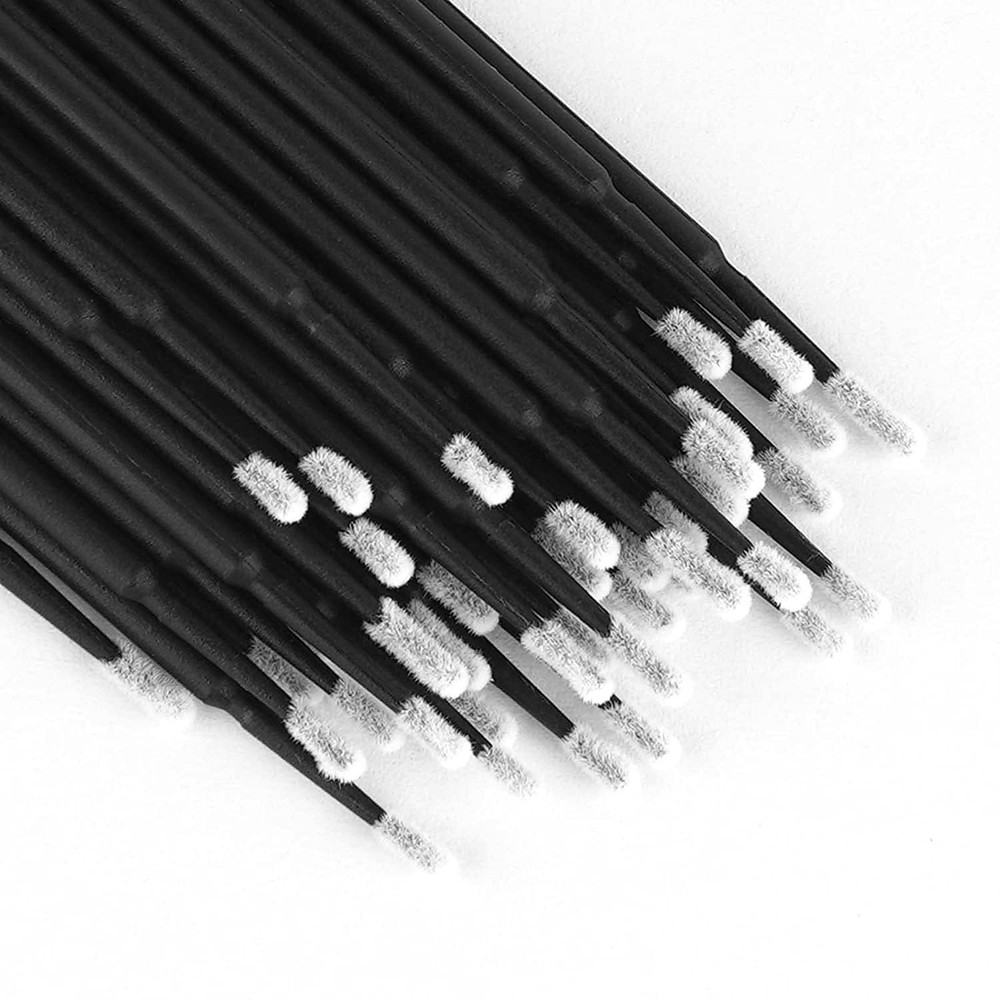 500PCS Disposable Micro Swabs for Eyelash Extension, Micro Applicators Eyelash S
