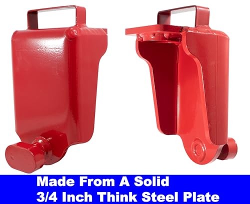 Shipping Container Jack Lug with U-Shaped Handle, Shipping Container 1 Pack