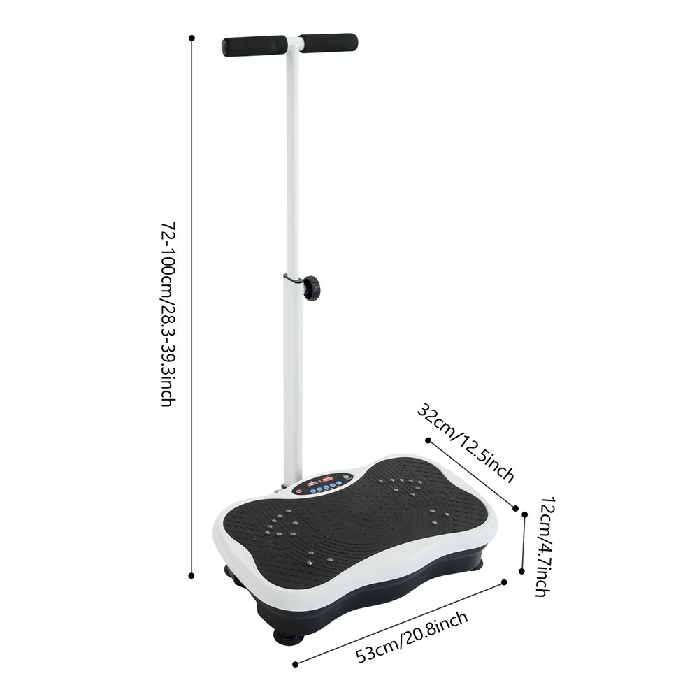 Vibration Plate Exercise Machine, Vibration Plate Exercise Machine with Handrail