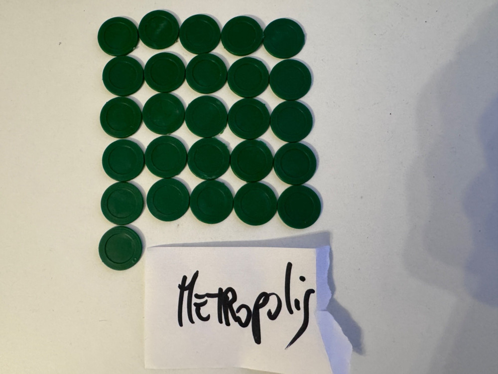 METROPOLIS EDITOYS - MOC & JAMBA - TOKEN