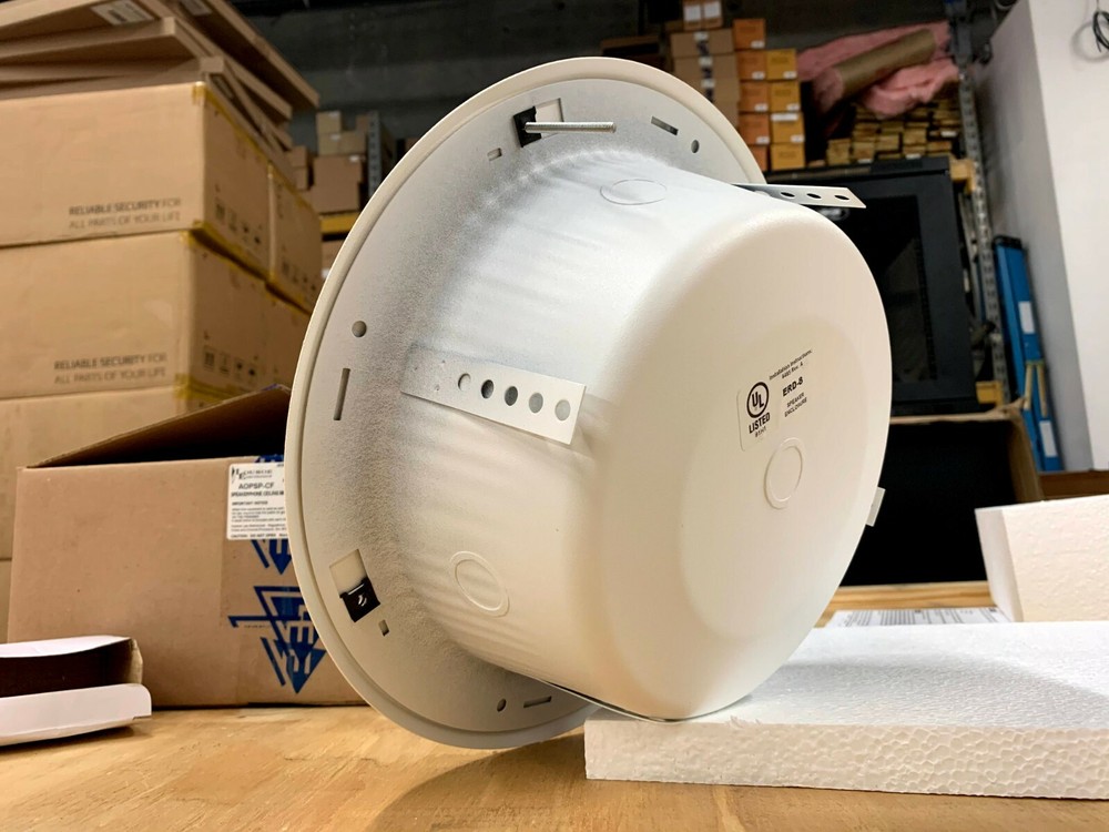 Louroe Electronics LE-115 Ceiling Speakerphone Flush Mount White