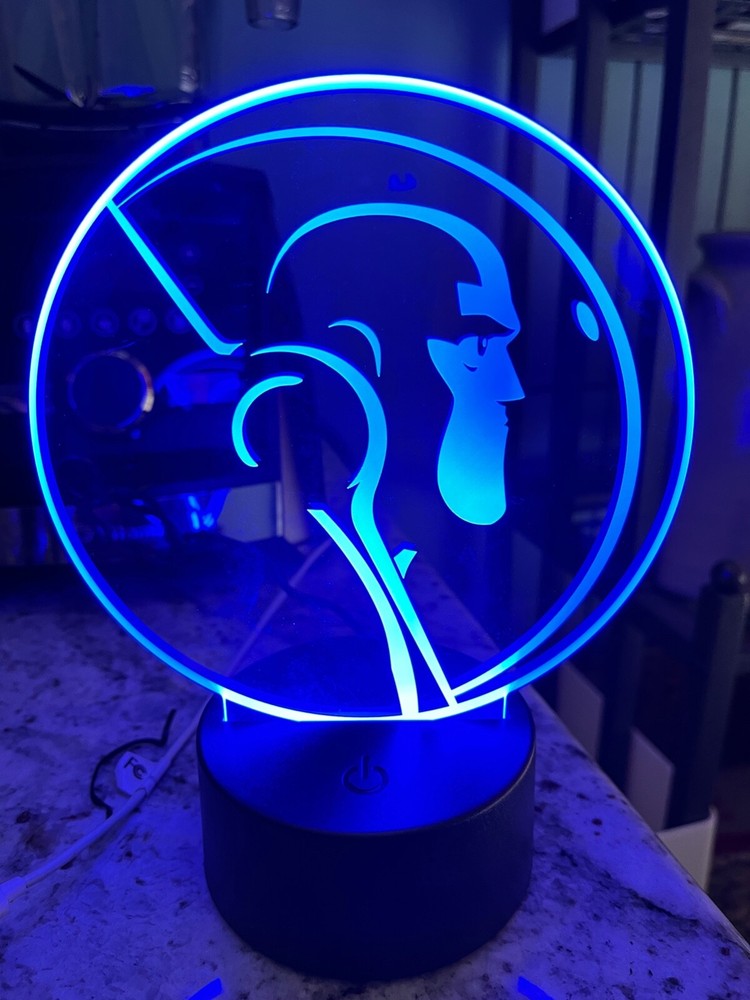 Buzz Lightyear LED Night Light 4 Color Change.