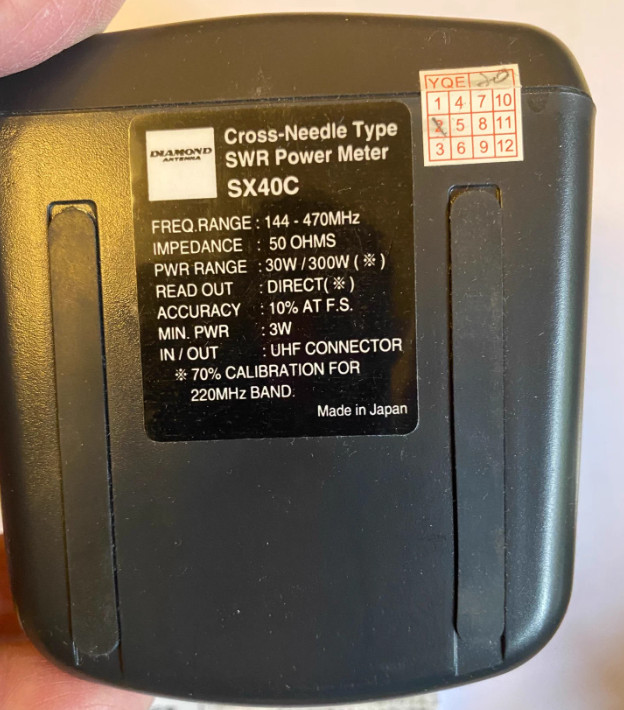 1pcs DIANOMD SX40 power meter