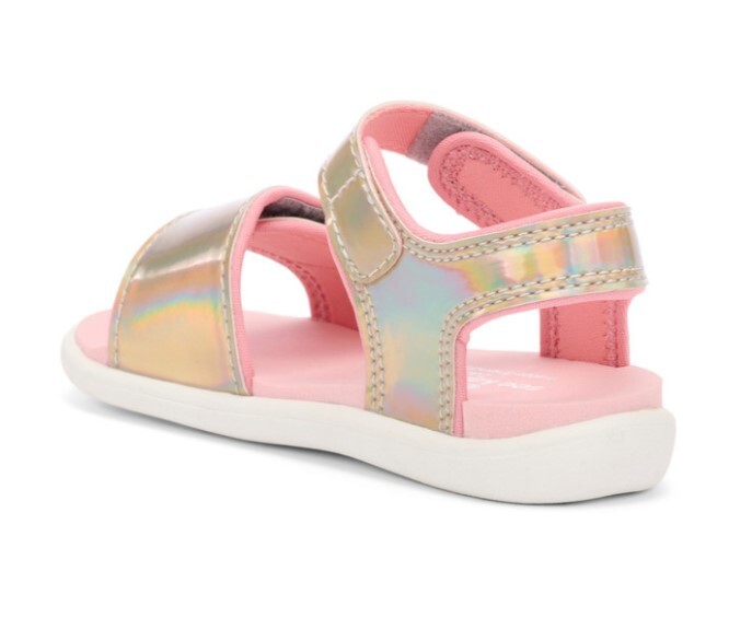 See Kai Run Basics Toddler Logan T-Strap Sandals Gold - SIZE 6