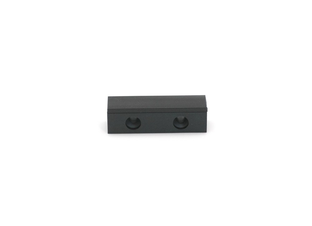 FHC 0HDS2MB Single Door Stop Header Mounted - Matte Black
