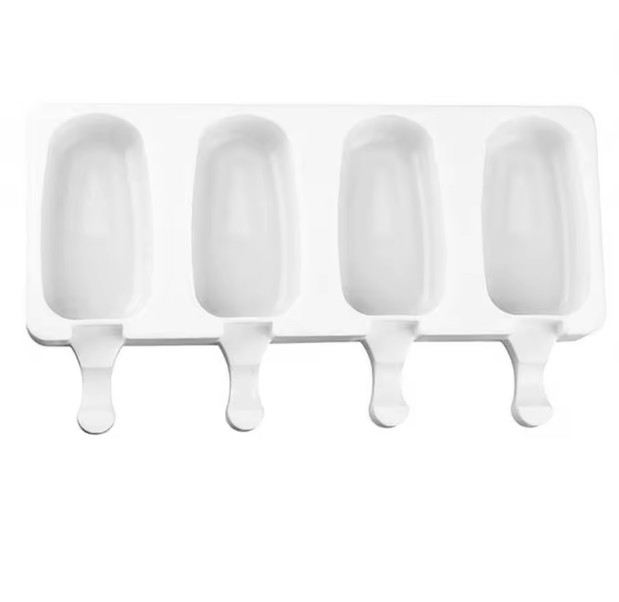 Silicone Ice Cream Mold DIY Popsicle Tray Magnum Style Fruit Juice Ice Pop Maker