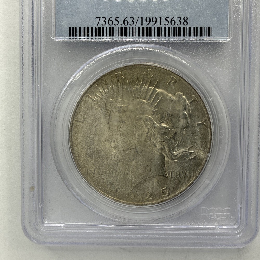 1925 P PCGS MS63 Peace Silver Dollar $1 US Mint Coin
