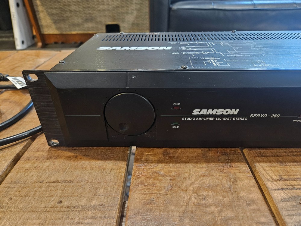Samson Servo 260 Studio Amplifier 130W - Second Listing