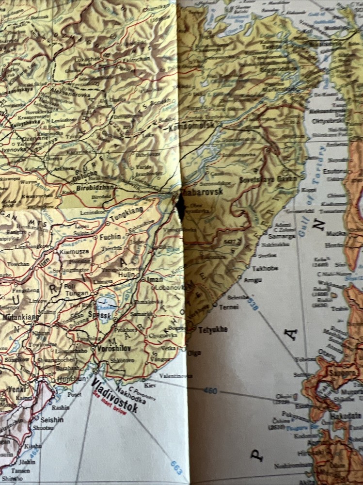 Esso War Map III Featuring The Pacific Theater
