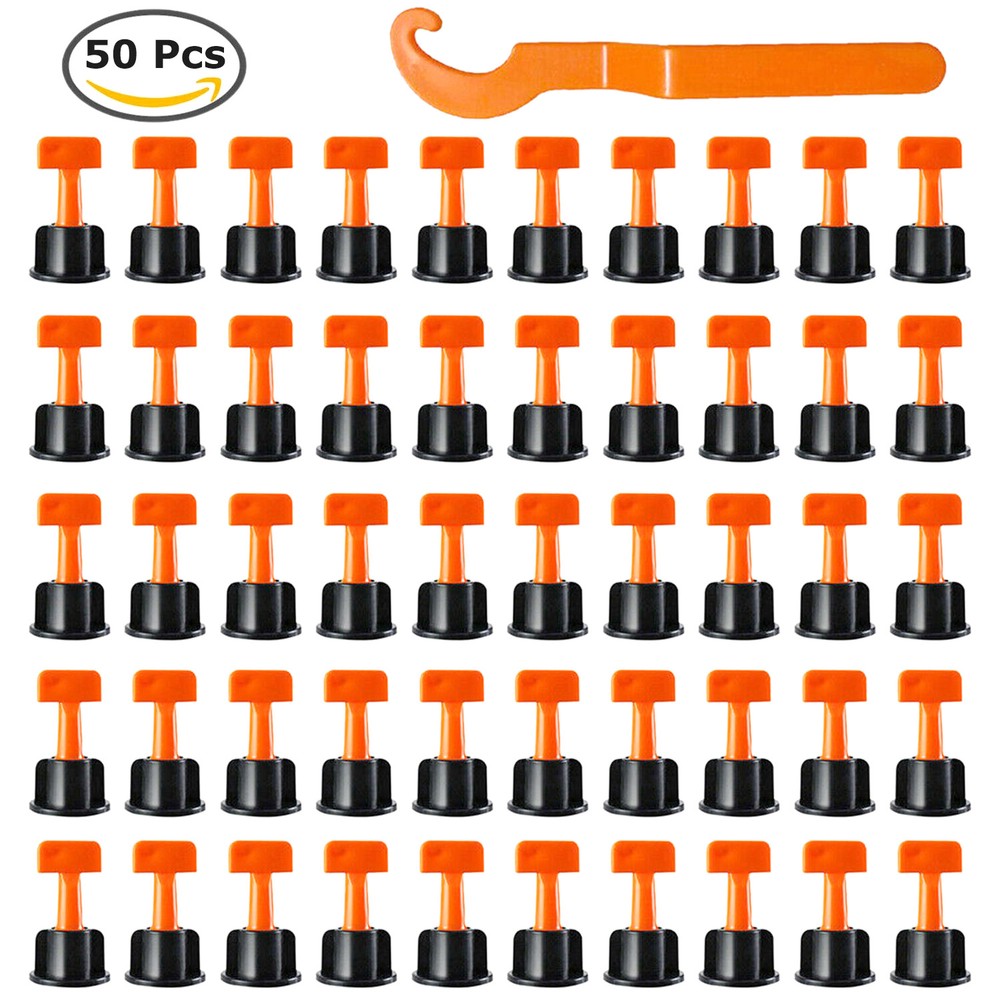 Reusable Anti-Lippage Tile Leveling System Positioning T-lock Floor Tool 50/200x