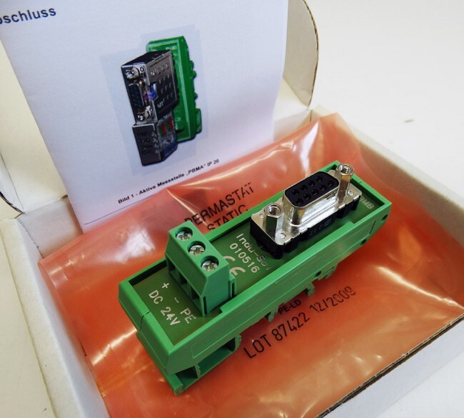 Indu-Sol 010516 PBMB Profibus mounting module 24V DC -unused/original packaging-