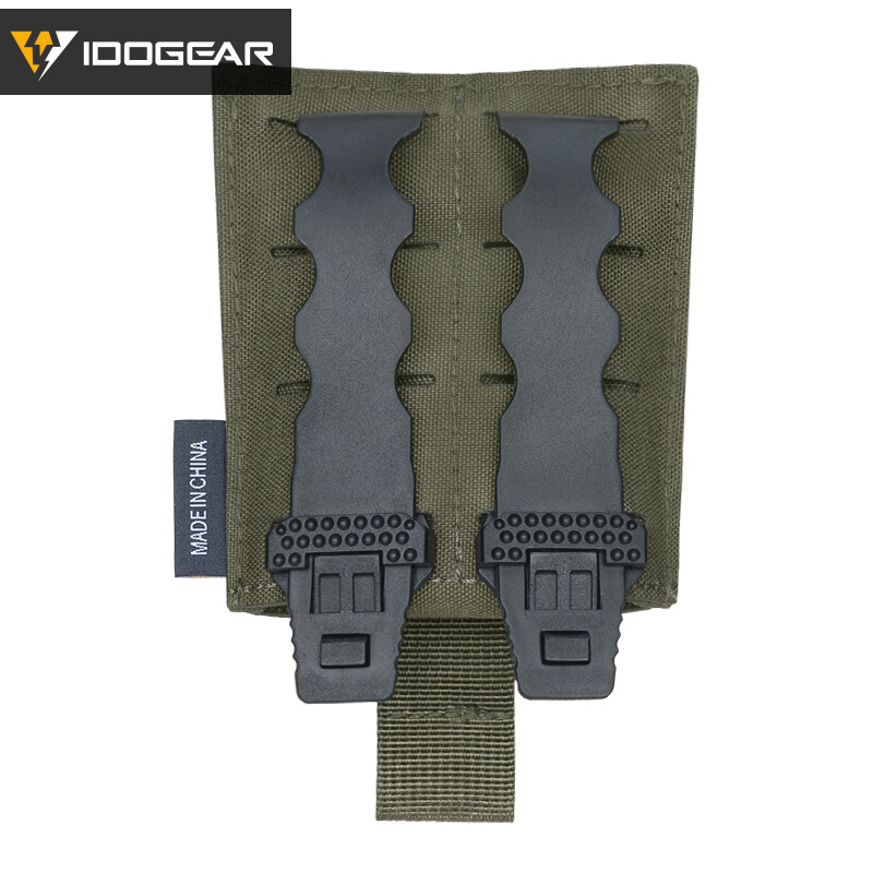IDOGEAR Tactical Consealed Foldable Dump Pouch MOLLE Drop Pouch Mag Recycling