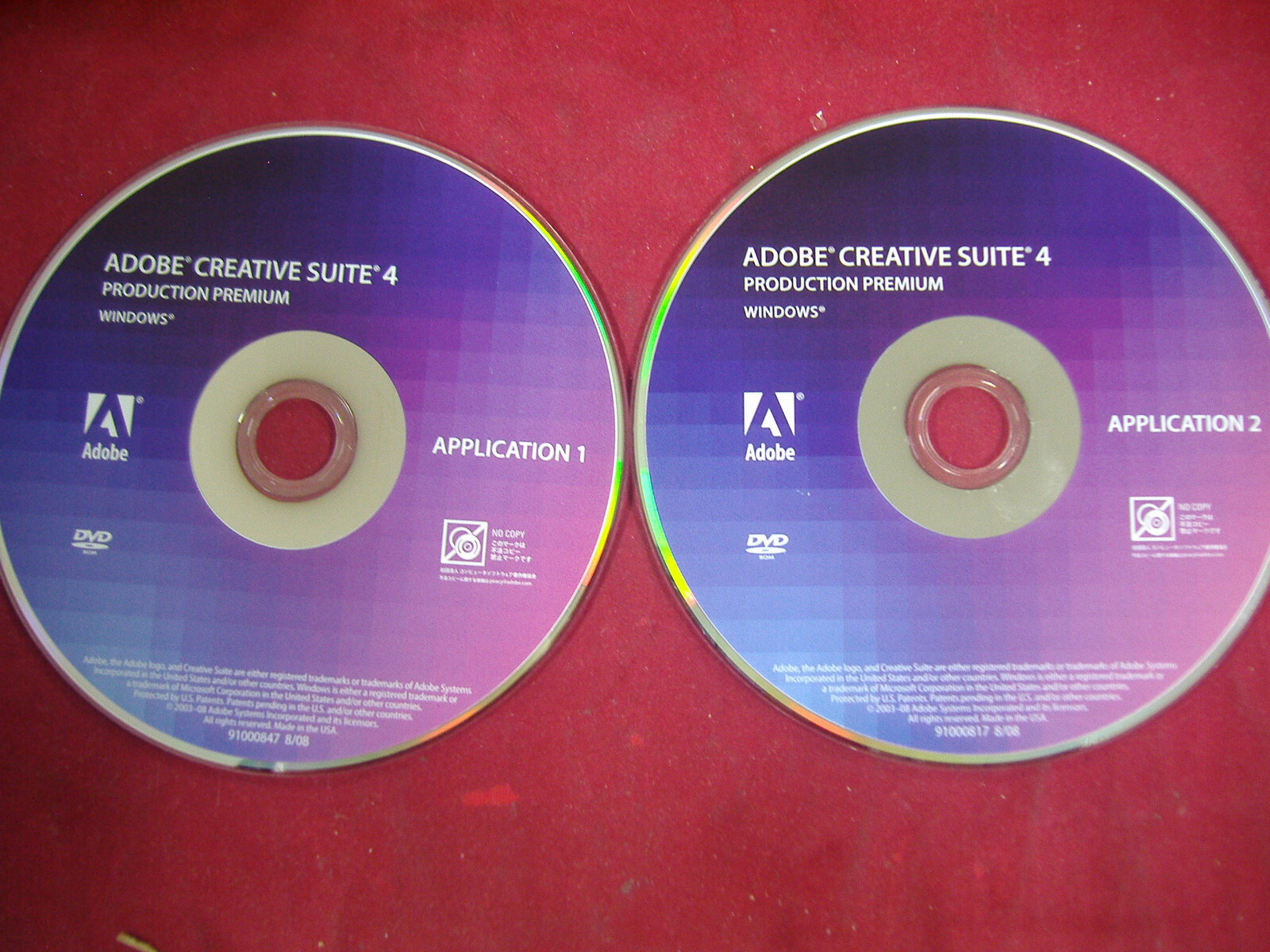Adobe Creative Suite 4 Production Premium For Windows Full Retai DVD Version