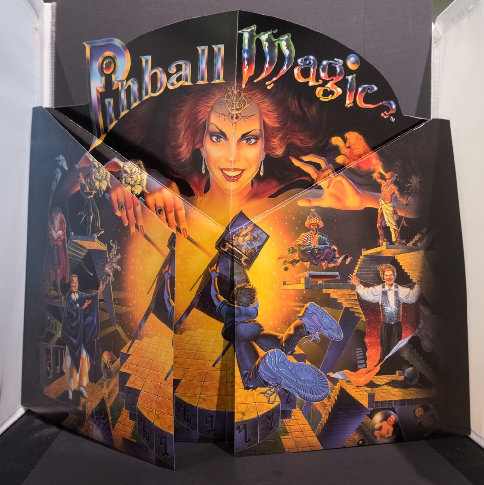 Hocus Pocus Capcom Pinball Flyer from 1995