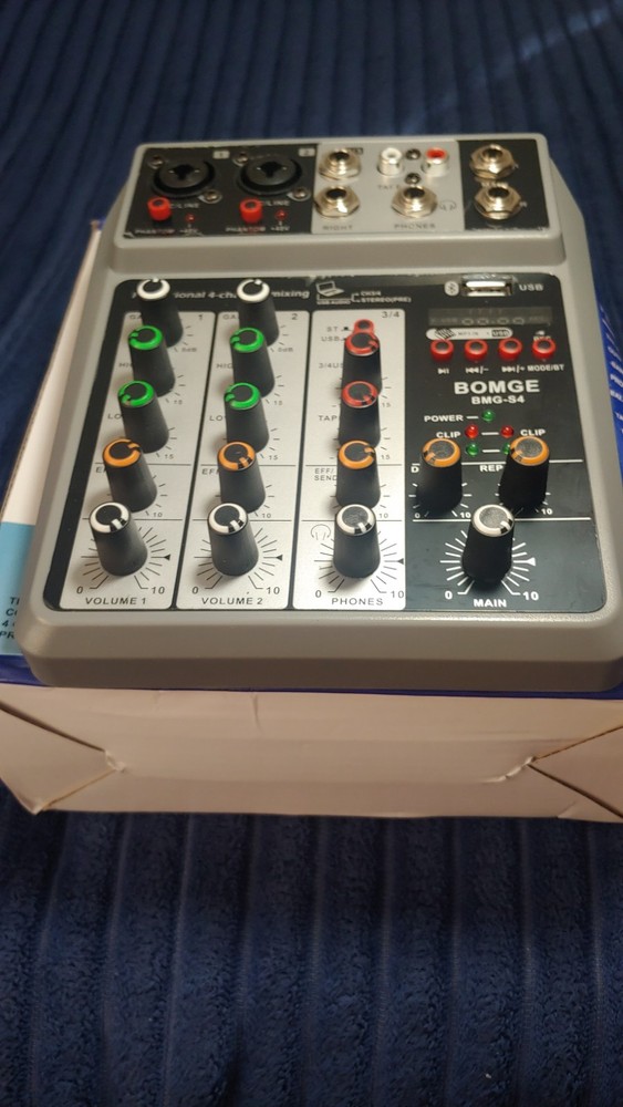 Ultimate Karaoke DJ Bundle - 4-Channel Bluetooth Mixer, Wireless Microphone Set