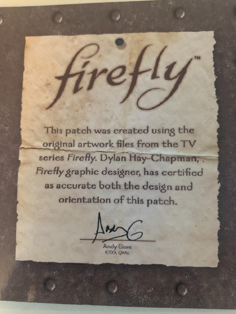 New! 2016 FIREFLY Independents Patch Loot Crate