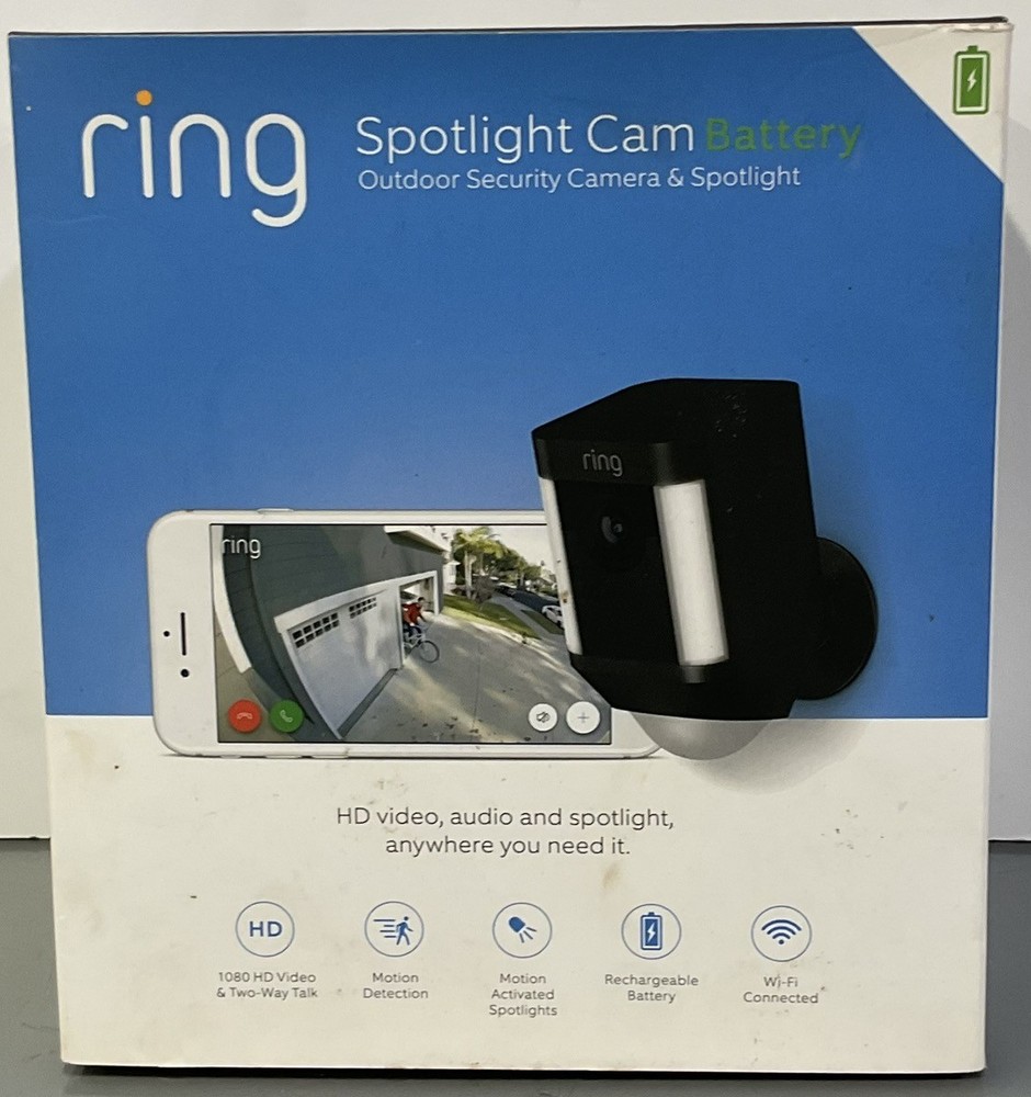 RING VIDEO DOORBELL SPOTLIGHT CAM (PD3046231)