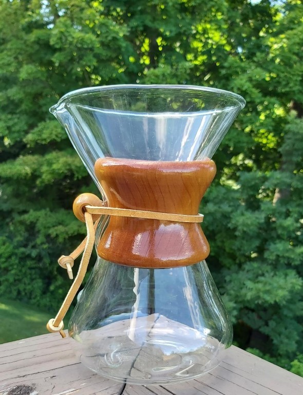 CHEMEX 6 Cup Classic Coffee Maker Pot #CM-6A - New without Box!