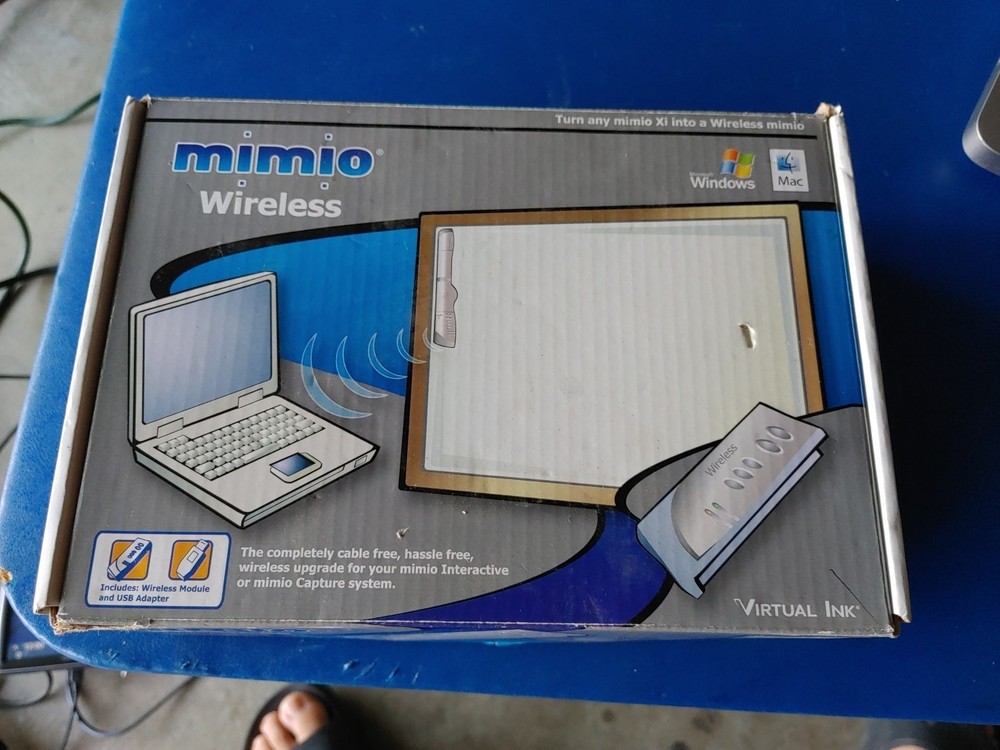 Mimio Xi WIRELESS ADAPTER for Interactive Digital Whiteboard System Virtual Ink-