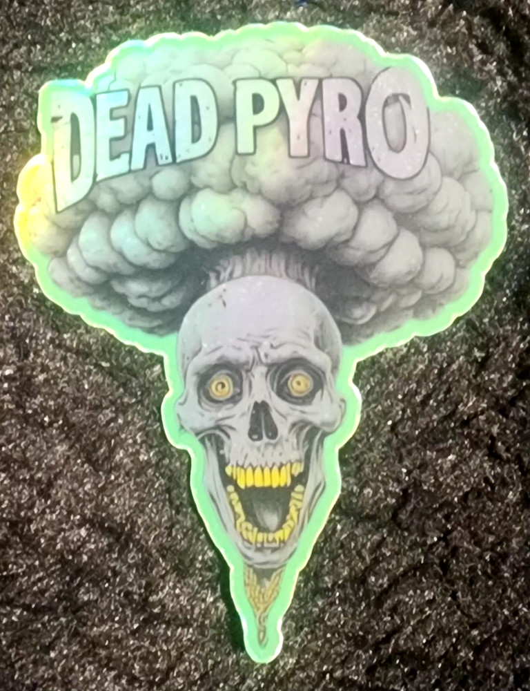 Pyro Slap Sticker DEAD PYRO