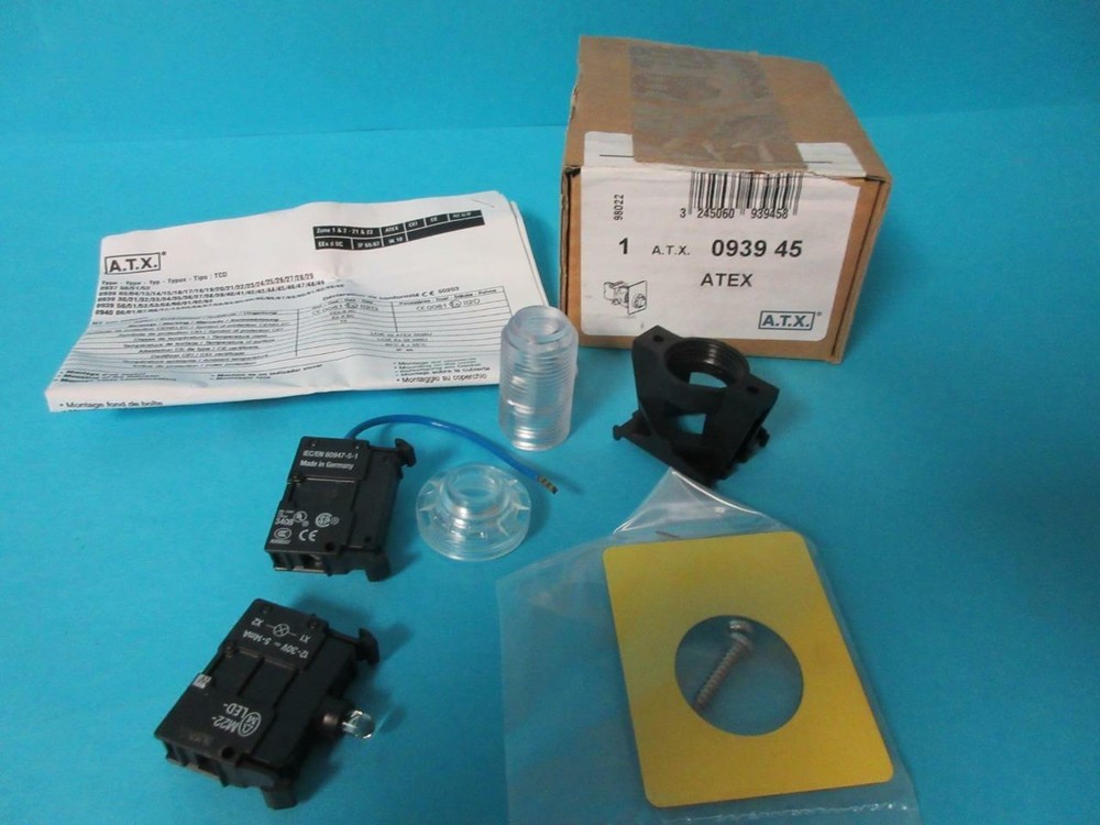 NEW ATEX ATX ADVANCED TECHNOLOGY EXTENDED AUXILARY MODULE 0939 45 WHITE CLEAR