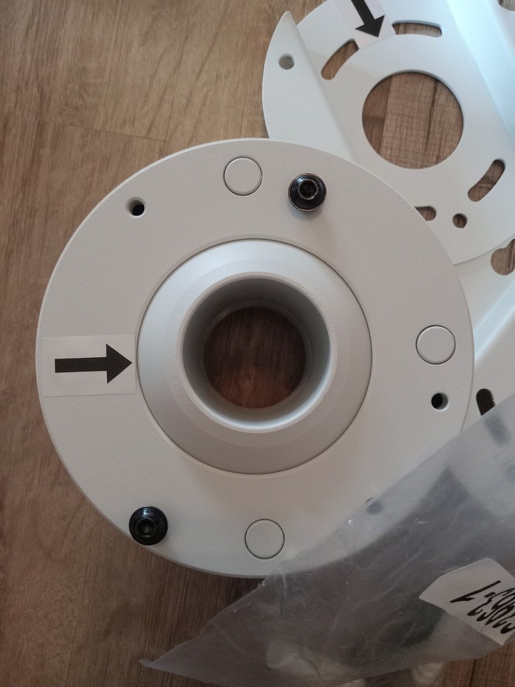 HANWHA TECHWIN SBP-302CMSW 2-SWIVEL ADAPTER FOR PENDANT SECURITY ACCESSSORY