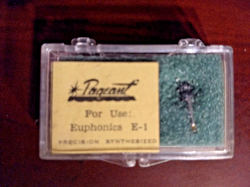 Pageant Euphonics E-1  EU 70S - Precision Synthesized Phono Needle NEW