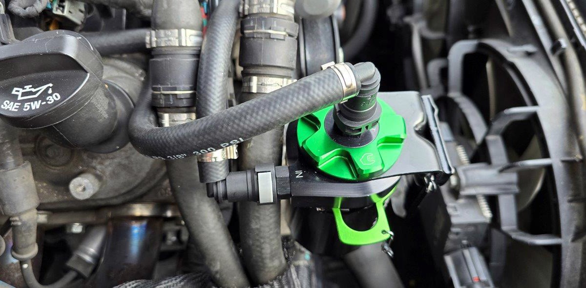 CCS Oil Catch Can Kit, LS Water Pump Mount, for Chevy SS, PPV Caprice, G8, Ot...