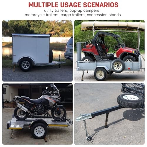 Telescoping RV Camper Accessories - 2 Pack Trailer Stabilizer Jacks,