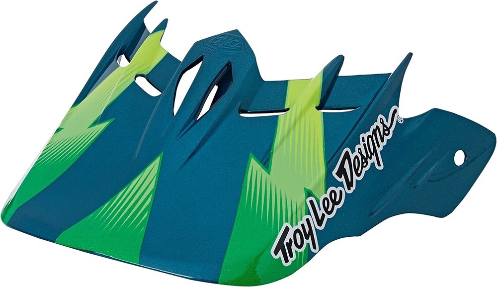 Troy Lee Designs TLD D2 Helmet Replacement Visor Peak Invade Green