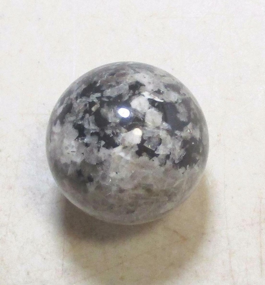 Fluorescent Hackmanite Mont St Hilaire 32mm Sphere 4205