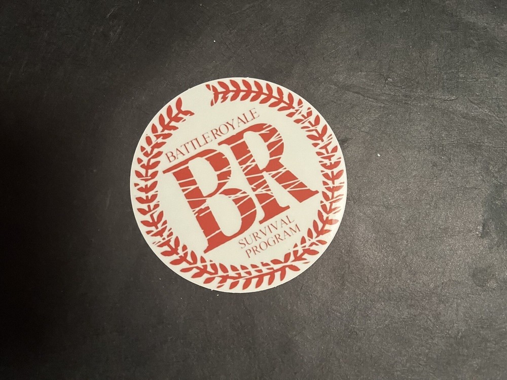 Battle Royale Clear Sticker