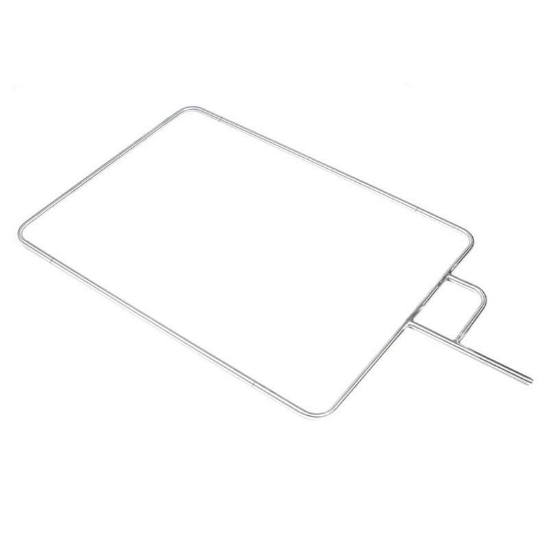 75 x 90CM Collapsible Flag Panel Reflector Diffuser Stainless Steel Video Studio