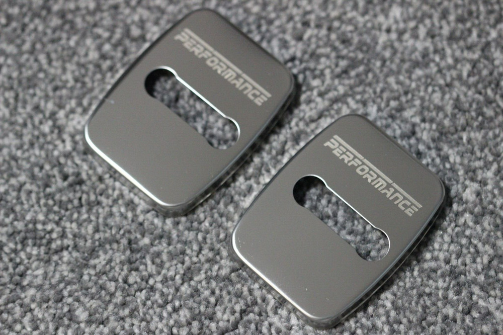 BMW 1 3 Series E90 E91 E92 E87 E81 E82 Performance Chrome Door Lock Catch Cover