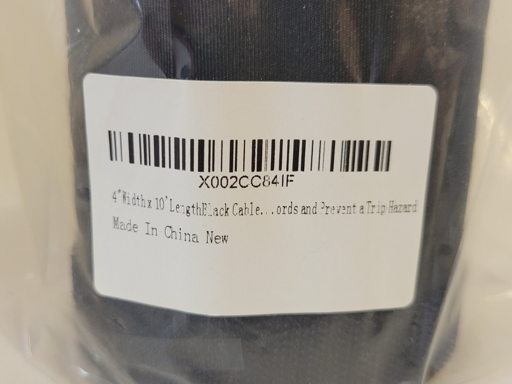 WILLBOND Cable Grip Floor Cable Cover Cords Cable Protector Cable Management