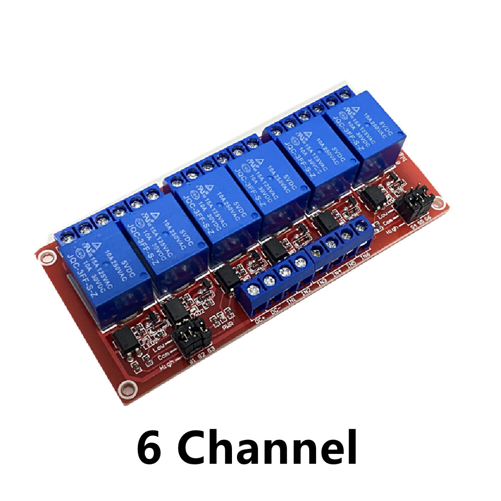 Relay Module Interface Boards for Arduino Low Level Trigger 1/2/4/6/8 Channels