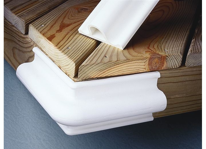 Taylor Made 96009 3-1/2" Molded Corner Dock Edge