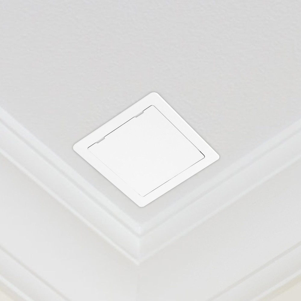 Plastic Access Panel 10x10 Inch for Drywall Ceiling Plumbing Wall Access