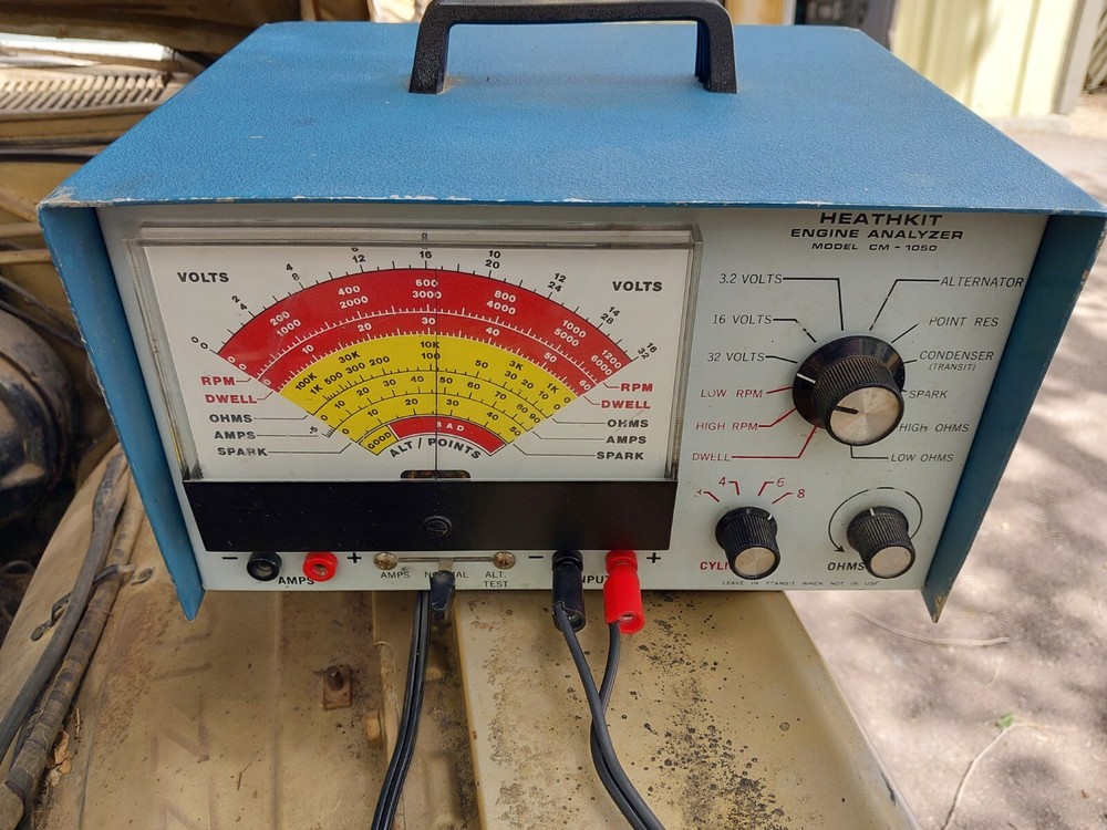 Heathkit Engine Analyzer CM-1050 works