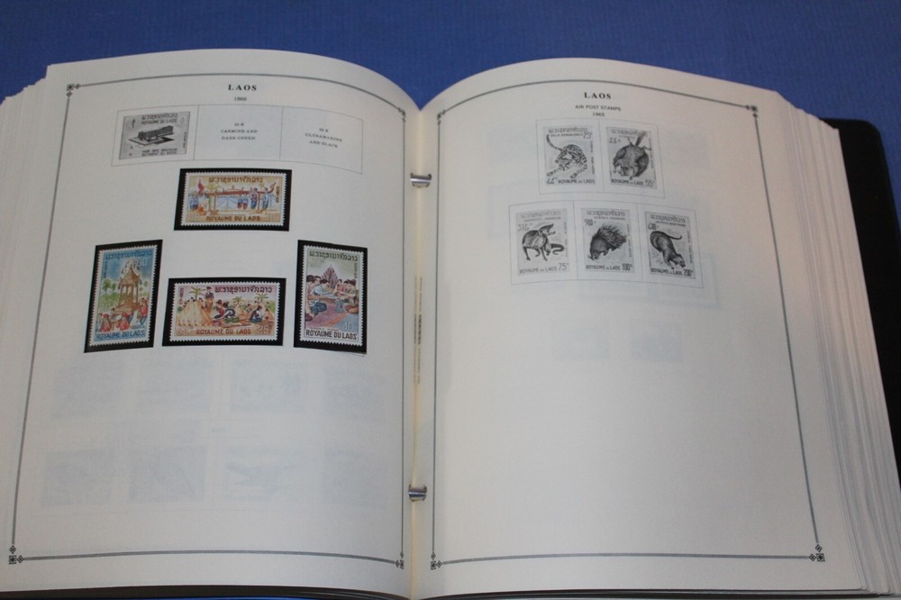 Scott International Blue Stamp Album 1965-1966 Part 6 BlueLakeStamps FIRST-RATE!