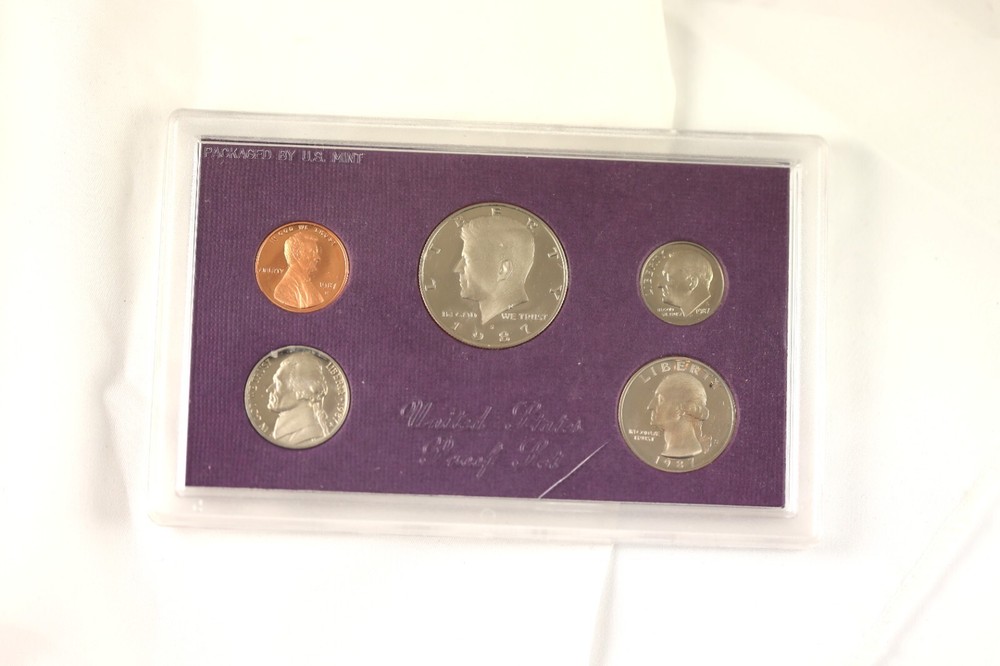 1987 Clad Proof Set U.S. Mint Original Government Packaging