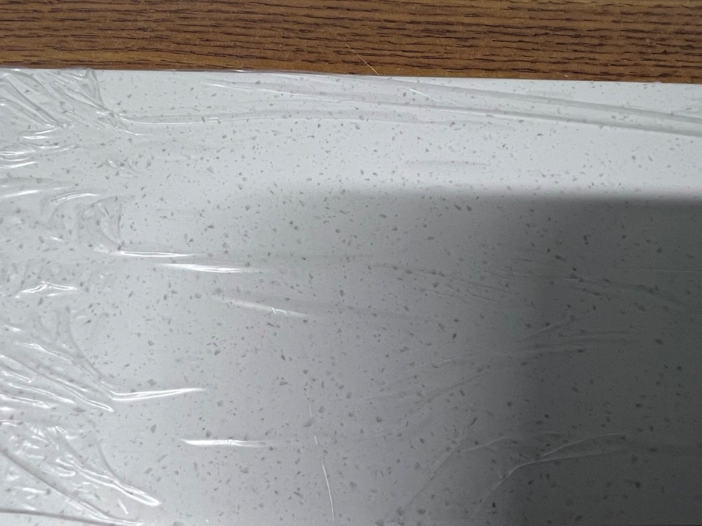 Kohler 5445-S33 Solid Expressions 31" Vanity Top Backsplash Kit White