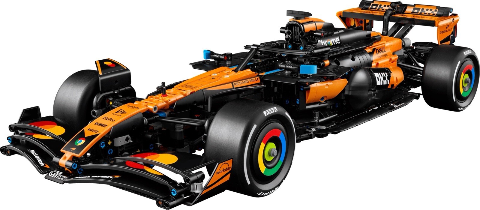2026 1675 Pcs 1:8 Technical McLaren MCL-39 Building Blocks #42228 F1 Race Car