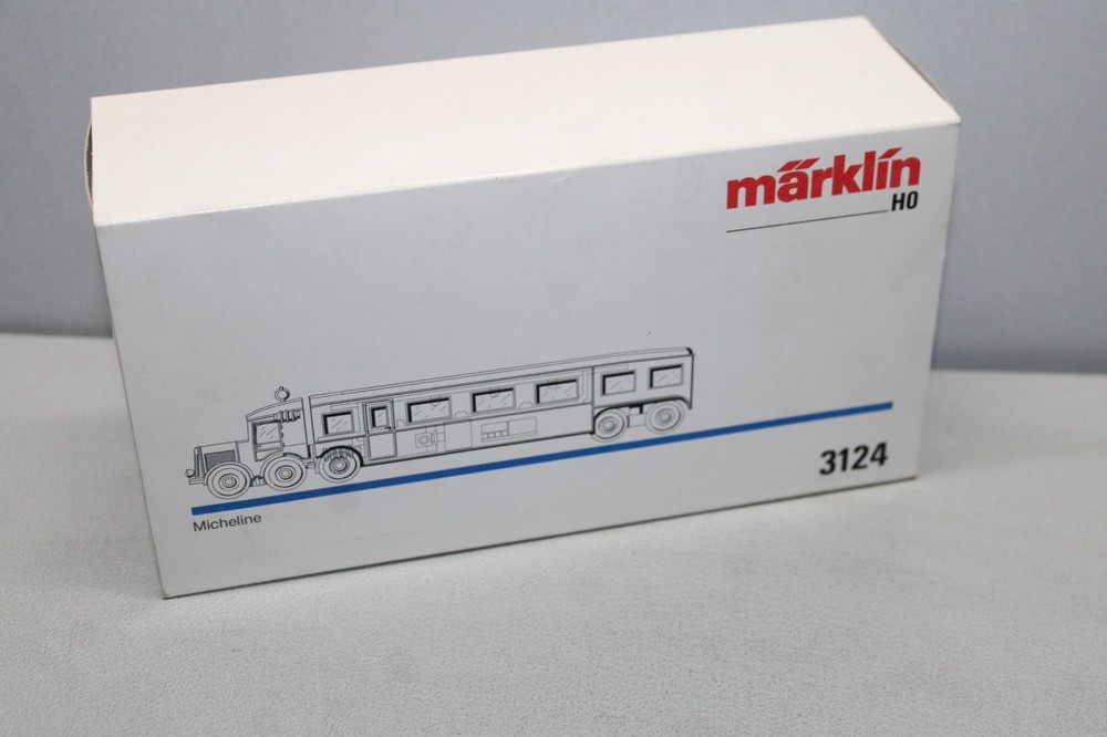 Märklin Empty Box 3124 Micheline Railbus H0