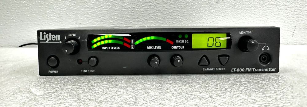 Listen Technologies LT-800-072 Stationary FM Transmitter 72 MHz NO AC ADAPTER 🚚