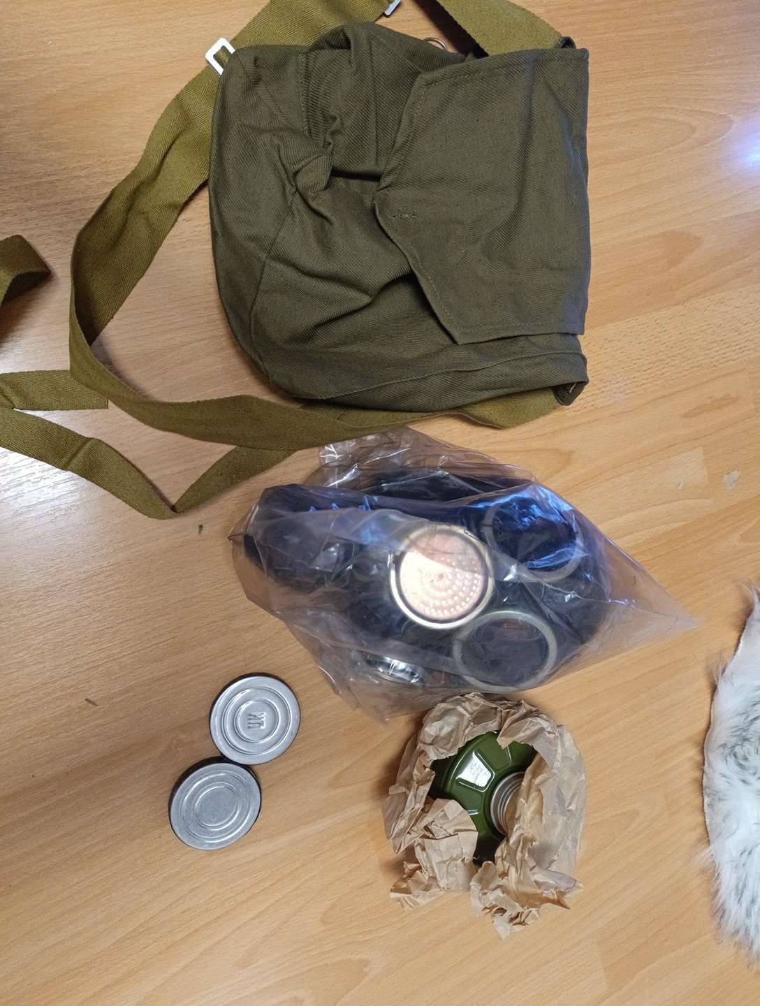 Authentic Soviet GP-7 Gas Mask Set SIZE 2 MEDIUM