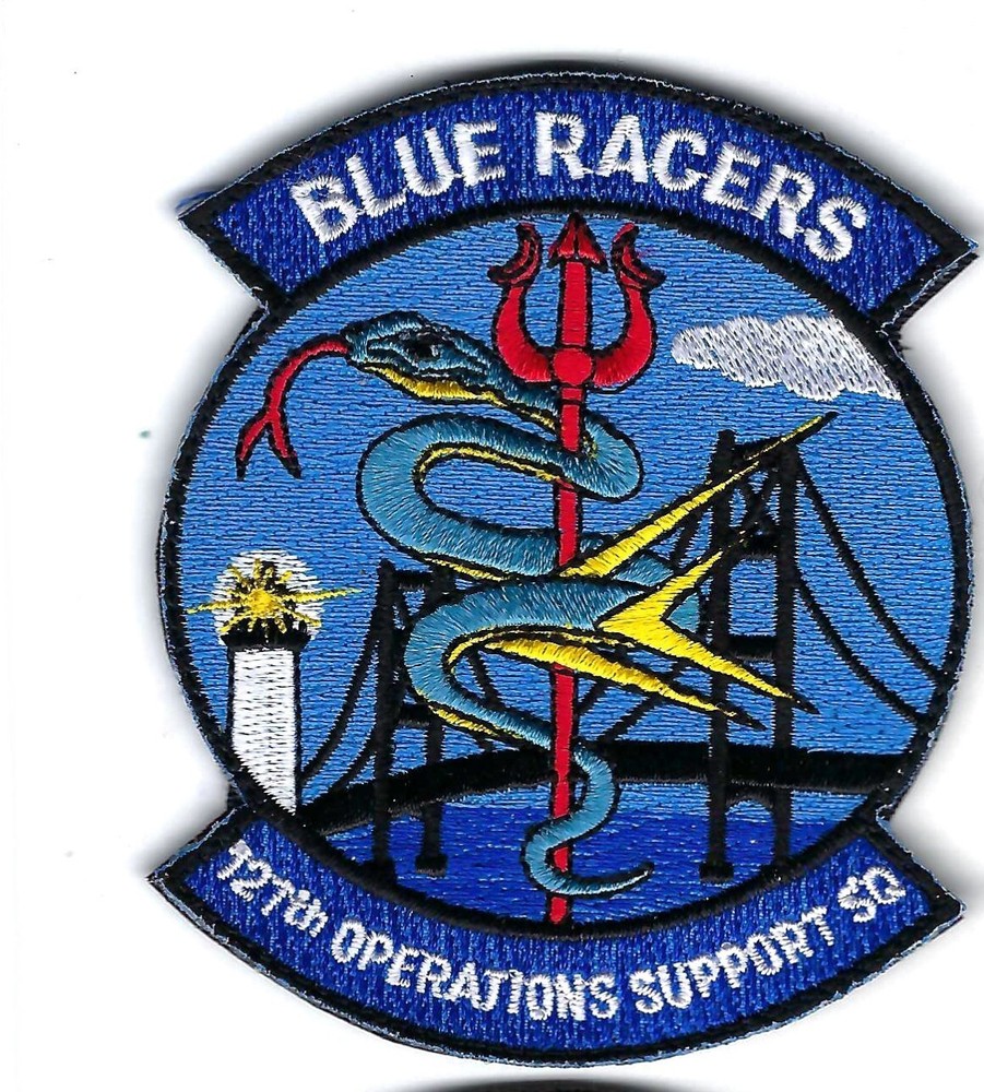 PATCH USAF 127TH OPERATIONS SUPPORT SQ OSS  MICHIGAN AIR GUARD    D-B2